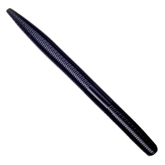 8pcs - 5" Stick Worm - Black