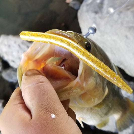 8pcs - 5" Stick Worm - Midas Touch