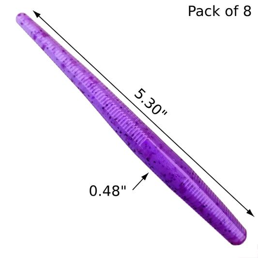 8pcs - Hex Stick - Galaxy Grape