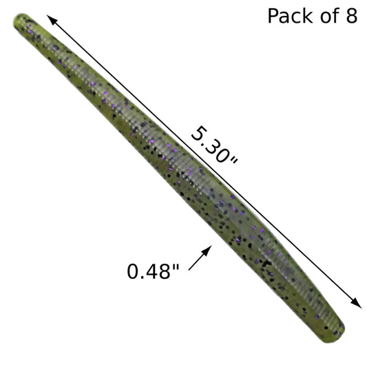 8pcs - Hex Stick - Radioactive Relish